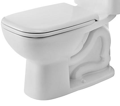 Duravit 0117010062 D-Code Elongated Toilet Bowl - White
