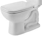 Duravit 0117010062 D-Code Elongated Toilet Bowl - White