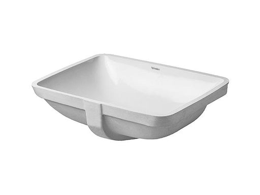 Duravit 0305490000 Starck 3 Undermount Bathroom Sink - White