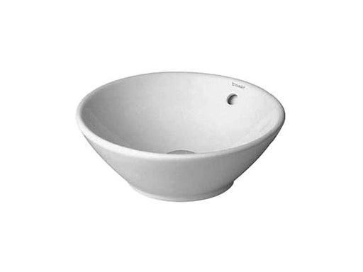 Duravit 0325420000 Bacino Bathroom Vessel Sink - White