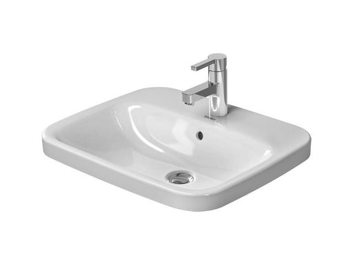 Duravit 0374560000 DuraStyle Single Hole Countertop Bathroom Sink - White