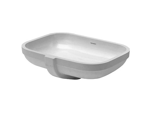 Duravit 0457480000 Happy D.2 Undermount Bathroom Sink - White