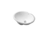 Duravit 0481460000 Dune Undermount Bathroom Sink - White