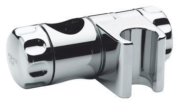 Grohe 07659000 Glide Hand Shower Holder for Slide Bar - Chrome