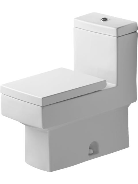 Duravit 2103010005 Vero One-Piece Elongated Toilet (seat sold separately) - White
