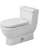 Duravit 2120010001 Starck 3 One-Piece Elongated Toilet (seat sold separately) - White