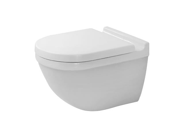 Duravit 2225090092 Starck 3 Wall Mount Toilet Bowl - White