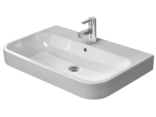 Duravit 2318650000 Happy D.2 Single Hole Bathroom Washbasin - White