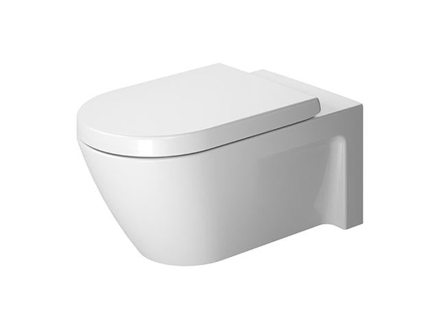 Duravit 2533090092 Starck 2 Wall Mount Toilet Bowl - White