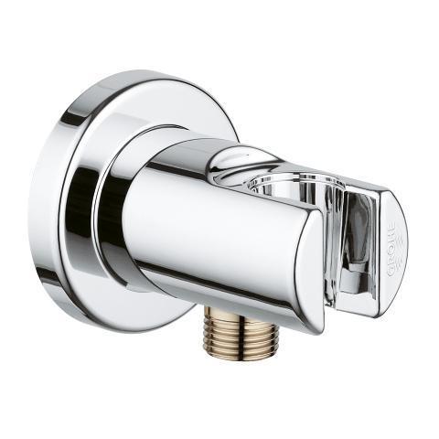 Grohe 28629000 Relexa Wall Elbow with Hand Shower Holder - Chrome