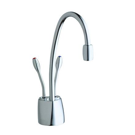 InSinkErator 44252B Indulge Contemporary Hot + Cold Water Dispenser (Faucet Only) - Satin Nickel