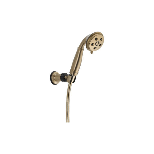 Delta 55433-CZ H2Okinetic 3-Setting Adjustable Wall Mount Hand Shower - Champagne Bronze