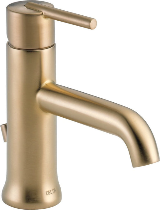Delta 559LF-CZMPU Trinsic Single Hole Bathroom Faucet - Champagne Bronze