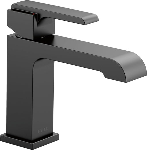 Delta 567LF-BLLPU Ara Single Hole Bathroom Faucet - Matte Black