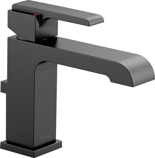 Delta 567LF-BLMPU Ara Single Hole Bathroom Faucet - Matte Black