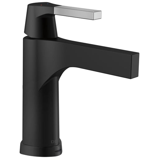 Delta 574T-CS-DST Zura Touch Single Hole Bathroom Faucet - Chrome/Matte Black