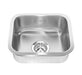 Kindred QSU1614/6 1 Bowl Undermount Sink - Stainless Steel