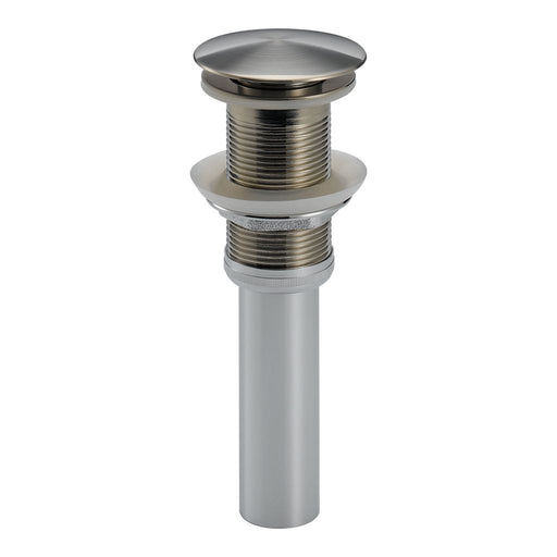 Delta 72172-SS Push Pop-Up Drain less Overflow - Stainless