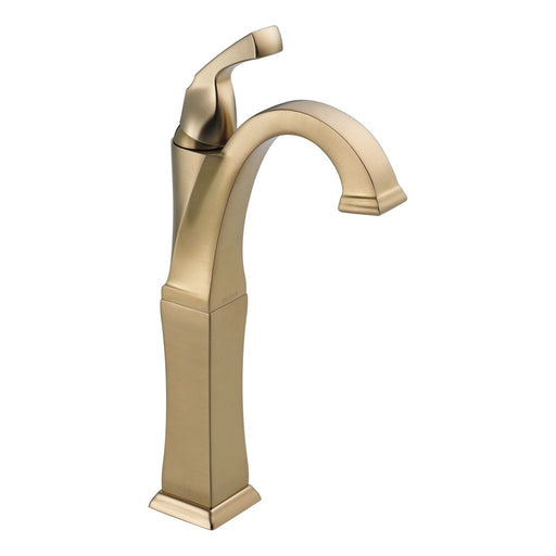 Delta 751-CZ-DST Dryden Bathroom Vessel Sink Faucet - Champagne Bronze