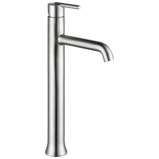 Delta 759-SS-DST Trinsic Bathroom Vessel Sink Faucet - Stainless