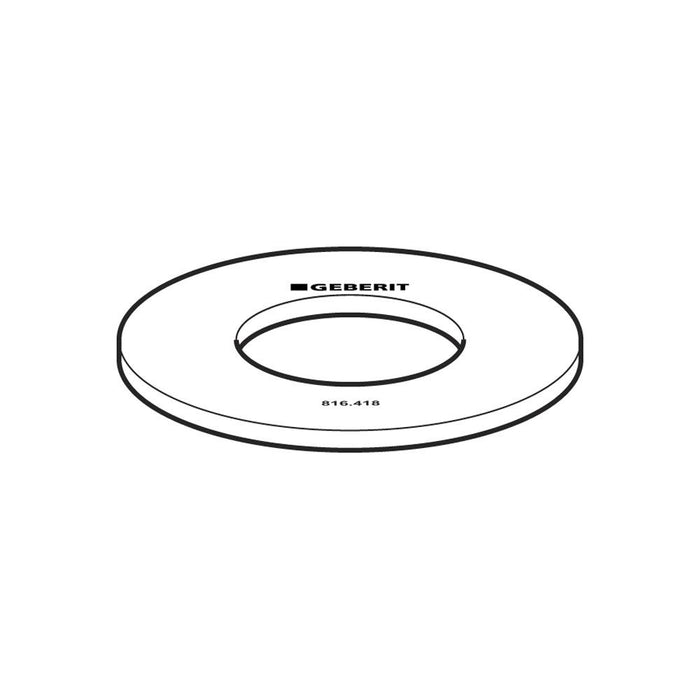 GEBERIT 816.418.00.1 Flat Gasket for Flush Valve 2x6 Concealed Tanks