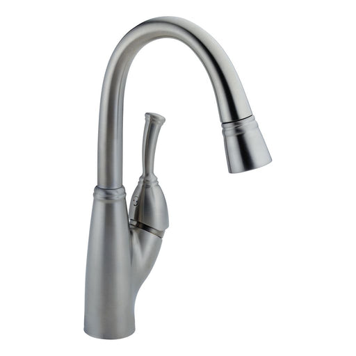 Delta 999-AR-DST Allora Bar Faucet with Pulldown Spray - Arctic Stainless