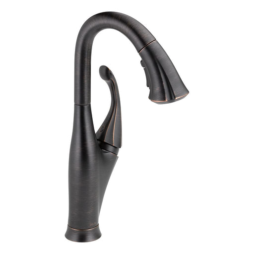 Delta 9992-RB-DST Addison Bar Faucet with Pulldown Spray - Venetian Bronze