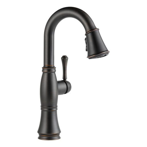 Delta 9997-RB-DST Cassidy Bar Faucet with Pulldown Spray - Venetian Bronze