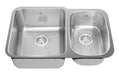 Kindred KSCM4RUA/9D 1-3/4 Bowl Undermount Sink - Stainless Steel