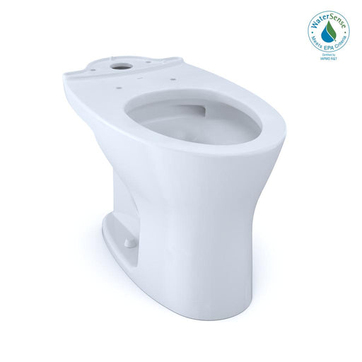 Toto CT746CUG#01 Drake Dual Flush Elongated Toilet Bowl with CEFIONTECT - Cotton White