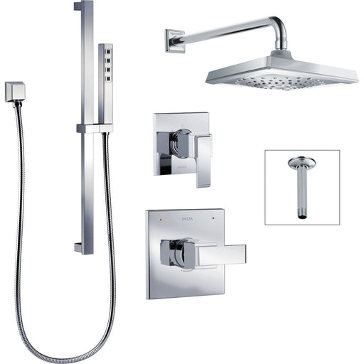 Delta DF-KIT4-WS Ara Monitor 14 Series Shower Kit with stops - Chrome