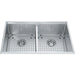 Kindred KCD33-9-10A 2 Bowl Drop-In Sink with Bottom Grids - Stainless Steel