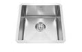 Kindred KCUS21A-8-10BG 1 Bowl Undermount Sink with Bottom Grid - Stainless Steel