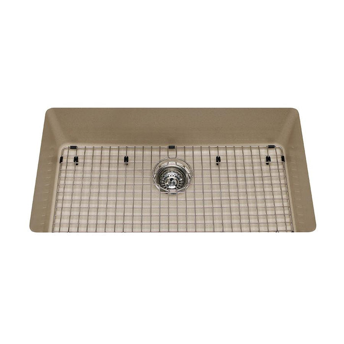 Kindred KGS1U-8CH Mythos 1 Bowl Undermount Granite Sink - Champagne