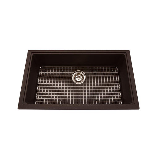 Kindred KGS1U-8ES Mythos 1 Bowl Undermount Granite Sink - Espresso