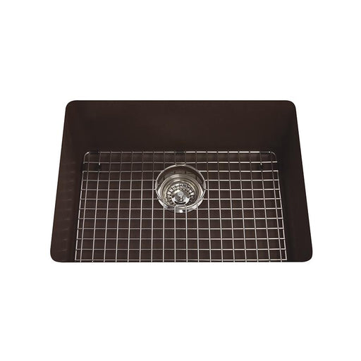 Kindred KGS2U-8ES Mythos 1 Bowl Undermount Granite Sink - Espresso