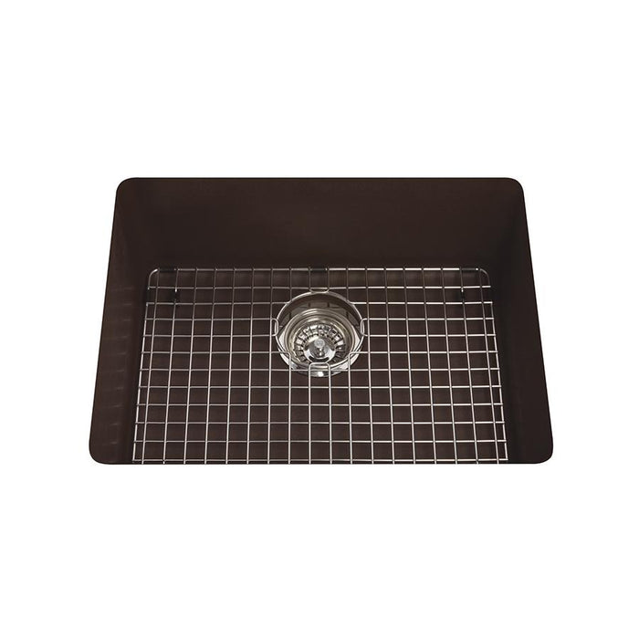 Kindred KGS2U-8ES Mythos 1 Bowl Undermount Granite Sink - Espresso