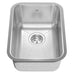 Kindred KSS8UA-8D 1 Bowl Undermount Sink - Stainless Steel