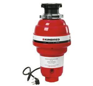 Kindred KWD125C1-EZ Continuous Feed 1-1/4 HP Waste Disposer