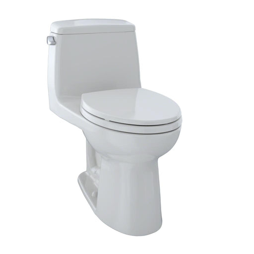 Toto MS854114E#11 Eco UltraMax® One-Piece Elongated 1.28 GPF Toilet - Colonial White