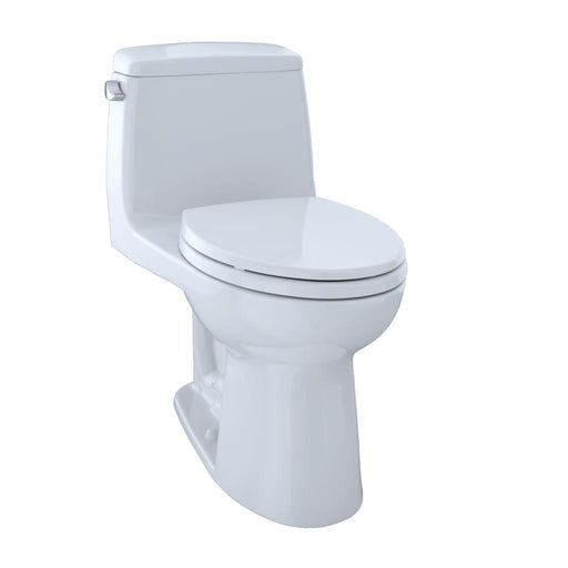 Toto MS854114SG#01 UltraMax® One-Piece Elongated 1.6 GPF Toilet with CeFiONtect™ - Cotton White