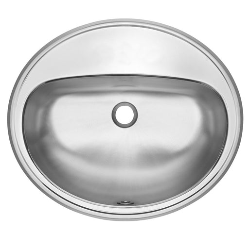 Franke OV1821-6-3 Oval Ledgeback Widespread Drop-In Bathroom Sink