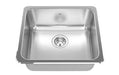 Kindred QSA1820-8 1 Bowl Drop-In Laundry/Utility Sink - Stainless Steel