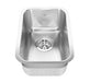 Kindred QSU1812-7 1 Bowl Undermount Sink - Stainless Steel