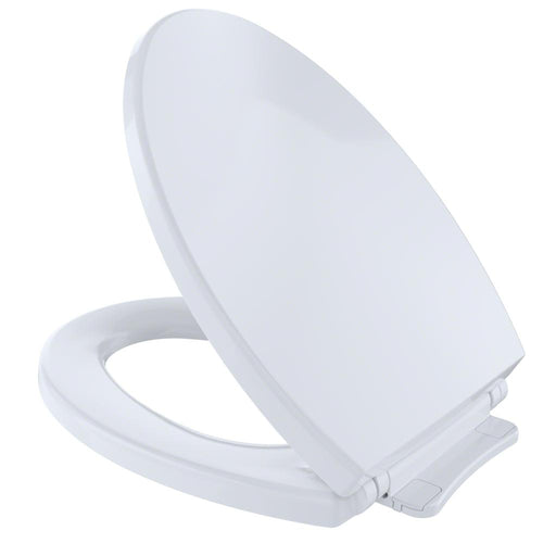 Toto SS114#01 SoftClose® Non Slamming Slow Close Elongated Toilet Seat and Lid - Cotton White