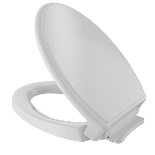 Toto SS154#11 Traditional SoftClose® Non Slamming Slow Close Elongated Toilet Seat and Lid - Colonial White