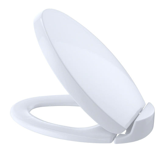 Toto SS204#01 Oval SoftClose® Non Slamming Slow Close Elongated Toilet Seat and Lid - Cotton White