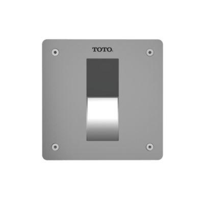 Toto TEU3LA11#SS EcoPower® High-Efficiency Concealed Urinal Flush Valve 4"x4" - 0.5 GPF (V.B. Set) (Back Spud) - Stainless Steel