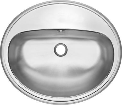 Franke V1821-5-3 Ledgeback 3-Hole Drop-In Bathroom Sink